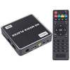 X5 UHD 4K Android 4.4.2 Media Player TV Box con control remoto, RK3229 Quad Core hasta 1.5GHz, RAM: 1GB, ROM: 8GB, compatible con WiFi, USB, interfaz de medios HD, tarjeta TF, enchufe de EE. UU.
