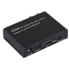 Divisor HDMI 1x2 con extractor de audio, compatible con 5.1CH / 2CH, 4Kx2K, 3D