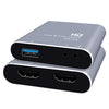 Z37 HDMI Hembra + Mic a HDMI Hembra + Audio + USB Tarjeta de captura de video y audio HD con lazo