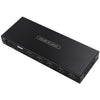 Measy SWH4651 4K 60Hz Conmutador convertidor HDMI 5 en 1 salida, tipo de enchufe: enchufe de EE. UU. (negro)
