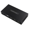 Measy SWH4631 4K 60Hz Conmutador convertidor HDMI 3 en 1 salida, Tipo de enchufe: Enchufe de la UE (Negro)