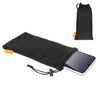 HAWEEL Estuche para teléfonos inteligentes, banco de energía y otros accesorios, tamaño igual al del teléfono de 5.5 pulgadas (negro)
