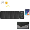 Cargador de panel solar plegable de Haweel 28W con puertos USB duales de 5V 3A MAX