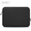 Bolsa de maleta con la capa de la protesta de la computadora portátil Haweel de 16 pulgadas para laptop de 15-16.7 pulgadas (negro)