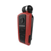 FineBlue F910 CSR4.1 Llamador de cable retráctil Recordatorio de vibración antirrobo auriculares (rojo)