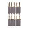 10 PCS CTIA y OMTP Auricular Micrófono Enchufe de conversión de sistema universal