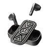 D Monster D15 IPX4 Inalámbrico Bluetooth 5.3 Auricular Fingertip Spinner (Plata)