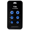 TRN Earphone Silicone Memory Foam Tapón para los oídos (azul)