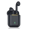 T & G J18 Bluetooth 5.1 TWS Wireless Bluetooth Auricular Bluetooth con caja de carga (negro)