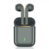 T & G J18 Bluetooth 5.1 TWS Wireless Bluetooth auricular Bluetooth con caja de carga (verde)
