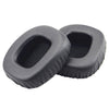 Para JBL J88 / J88I / j88A Auriculares Cuero + Espuma viscoelástica Cubierta protectora suave para auriculares Orejeras, Un par (Negro)