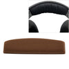 2 uds para Sennheiser HD515 / HD555 / HD595 / HD598 / HD558 / PC360 cubierta de arnés de viga de cabeza de diadema de repuesto de franela (marrón)
