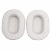 1 par de auriculares con orejeras de esponja suave para Audio-technica ATH-MSR7 / M50X / M20 / M40 / M40X (blanco)