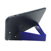 Soporte universal para tableta y teléfono móvil en forma de V (azul oscuro)