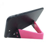 Soporte universal para tableta y teléfono móvil en forma de V (rosa)