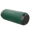 ZEALOT A1 Altavoz Bluetooth inalámbrico multifuncional con graves, micrófono incorporado, soporte para llamadas Bluetooth y tarjeta AUX y TF y luces LED (verde oscuro)