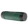 ZEALOT A2 Altavoz Bluetooth inalámbrico multifuncional con graves, micrófono incorporado, soporte para llamadas Bluetooth y tarjeta AUX y TF y luces LED (verde oscuro)