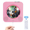 El reproductor de CD de altavoz Bluetooth Pantalón Digital Portátil de segunda generación con control remoto (rosa)