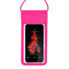 Buceo al aire libre Natación Teléfono móvil Pantalla táctil Bolsa impermeable para teléfono móvil de 5,1 a 6 pulgadas (Rosa roja)