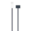 Cable de datos de carga rápida trenzado USB-C / Type-C a Magsafe 3, longitud: 2 m (azul)