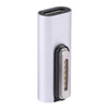Adaptador de carga rápida USB-C/Tipo-C a Magsafe 3 PD (Plata)