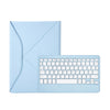 Case de tableta de cuero Bluetooth Z11b Pen Slot Bluetooth para iPad Pro 11 2021/2020/2018 (Sky Blue)