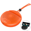 ZEALOT S24 Altavoz Bluetooth estéreo portátil con cordón y soporte para ranura para tarjeta móvil, admite llamadas manos libres y tarjeta TF (naranja)