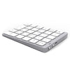 N960 Teclado numérico inalámbrico de aleación de aluminio universal ultrafino N960 (plata)