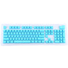 104 teclas de doble disparo PBT teclas retroiluminadas para teclado mecánico (azul)