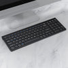 109 Teclado inalámbrico Bluetooth de tres modos (negro)