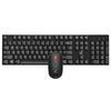 ZGB 8820 Color de caramelo teclado inalámbrico + conjunto de ratones (negro)
