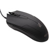 Chasing Leopard 119 USB Ratón óptico para juegos con cable universal, longitud: 1,45 m (negro)