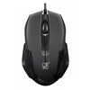 Chasing Leopard 512G Ratón óptico para juegos con cable esmerilado USB, longitud: 1,3 m (negro)