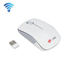 MC Saite MC-367 Ratón inalámbrico de 2.4GHz con receptor USB para computadora PC Laptop (Blanco)