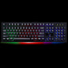 ZGB G20 104 Teclas USB Cableado con cable Sentirse brillante teclado de teclado de teclado (negro)