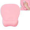 MONTIAN MF-01 Alfombrilla de ratón con brazalete suave ovalada de algodón con memoria de rebote lento (rosa)