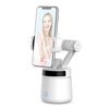 GK01 Rotación de 360 grados Pan de seguimiento inteligente Tilt Siguiente Toma de trípode Soporte de cabeza (blanco)