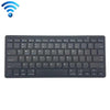 K09 Teclado inalámbrico ultradelgado de 78 teclas Bluetooth 3.0 (negro)