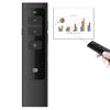 Doosl DSIT013 2.4GHz Recargable Presentación de PowerPoint Control remoto Puntero láser multifuncional para PowerPoint / Keynote / Prezi, Distancia de control: 100 m (Negro)