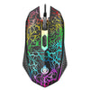 SHIPADOO D620 1600 DPI Tres velocidades Ajustable Cuatro botones Cool Colorful Respiration Light Gaming Mouse con cable