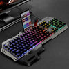 SHIPADOO GK70 con cable RGB flotante desmontable reposamanos personaje arco iris translúcido teclado para juegos