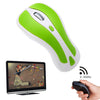 PR-01 6D Gyroscope Fly Air Mouse 2.4G Receptor USB 1600 DPI Ratón óptico inalámbrico para computadora PC Android Smart TV Box (Verde + Blanco)