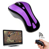 PR-01 6D Gyroscope Fly Air Mouse 2.4G Receptor USB 1600 DPI Ratón óptico inalámbrico para computadora PC Android Smart TV Box (Púrpura + Negro)