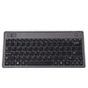 MC Saite Combo7126 Bluetooth 85 Teclas Teclado con Trackball para Windows / iOS / Android (Negro)