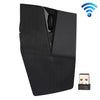 Receptor USB de 2.4GHz Ratón óptico inalámbrico ajustable 1200 DPI para computadora PC Laptop (Negro)