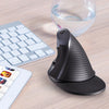 DELUX M618GX Ratón vertical ergonómico inalámbrico 1600DPI Ratón óptico
