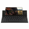 GK608 Teclado ultrafino plegable Bluetooth V3.0, soporte incorporado, compatible con sistema Android / iOS / Windows (negro)