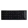 Pegatina de diseño de teclado para aprender francés para ordenador portátil o de escritorio
