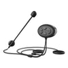 Dier DK11 800m Casco Auriculares inalámbricos Bluetooth 5.0 Auriculares dobles impermeables para llamadas de motocicleta