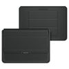 4 en 1 Titular de la computadora portátil universal PU Bolsa de la computadora portátil de la pulsera de la PU, Tamaño: 17 pulgadas (negro)